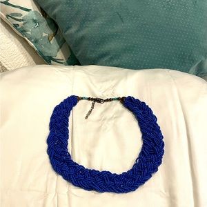 Beaded Blue Neckless